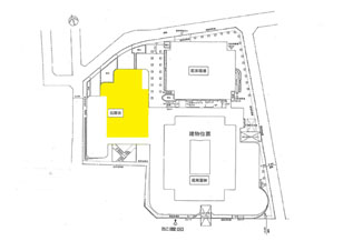 谷塚駅　徒歩1分 谷塚コリーナ 2階 201区画 敷地配置図