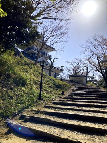 上総国の久留里城
