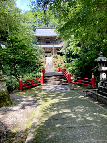 JR東日本のCMで吉永小百合さんが登場した大田原市の雲巌寺(雲岩寺)