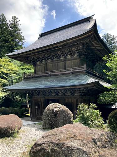 JR東日本のCMで吉永小百合さんが登場した大田原市の雲巌寺(雲岩寺)