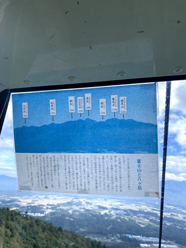 草花と眺望が楽しめる入笠山