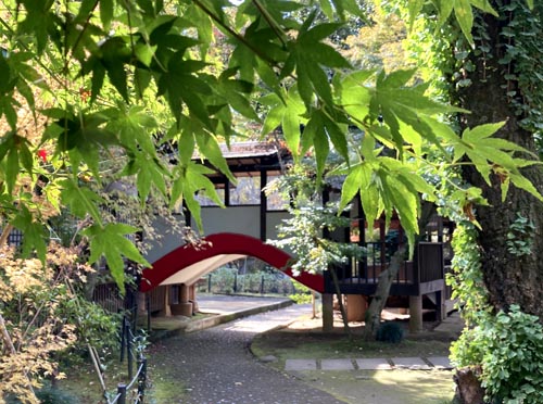 千葉県の紅葉スポット 本土寺 あじさいで有名なお寺