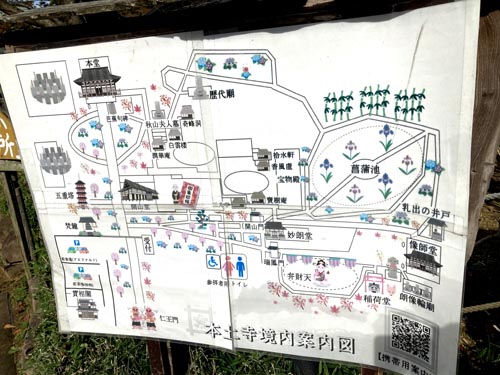 千葉県の紅葉スポット 本土寺 あじさいで有名なお寺
