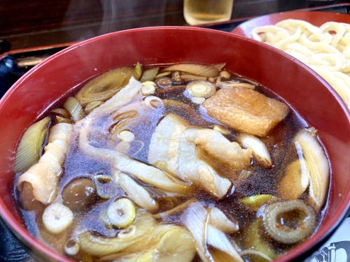 仙元山と武州うどん